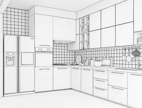 Interior Design Kitchen Layout