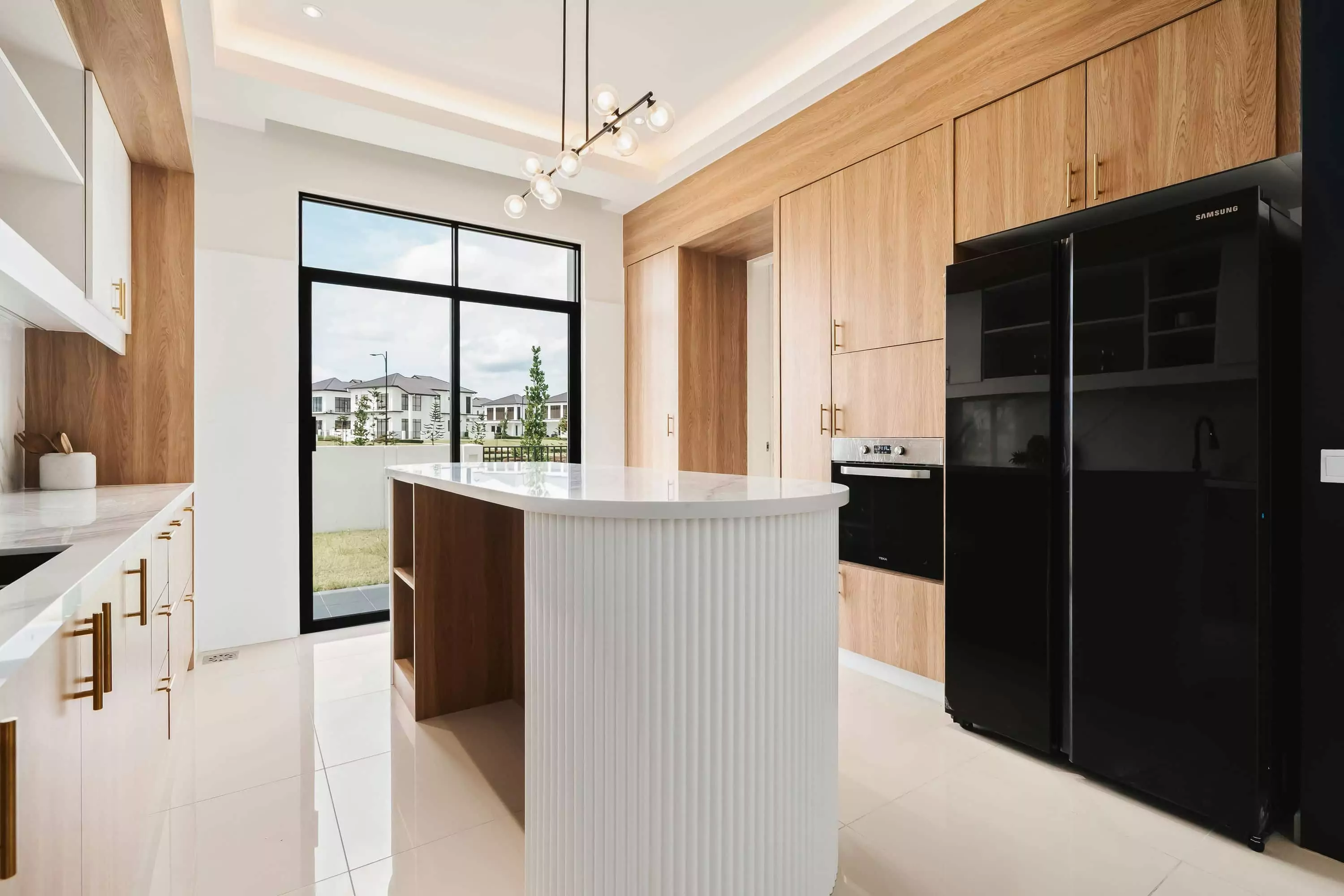 Eco Grandeur Puncak Alam Interior Design Renovation Kitchen Area 6 by IDW Design