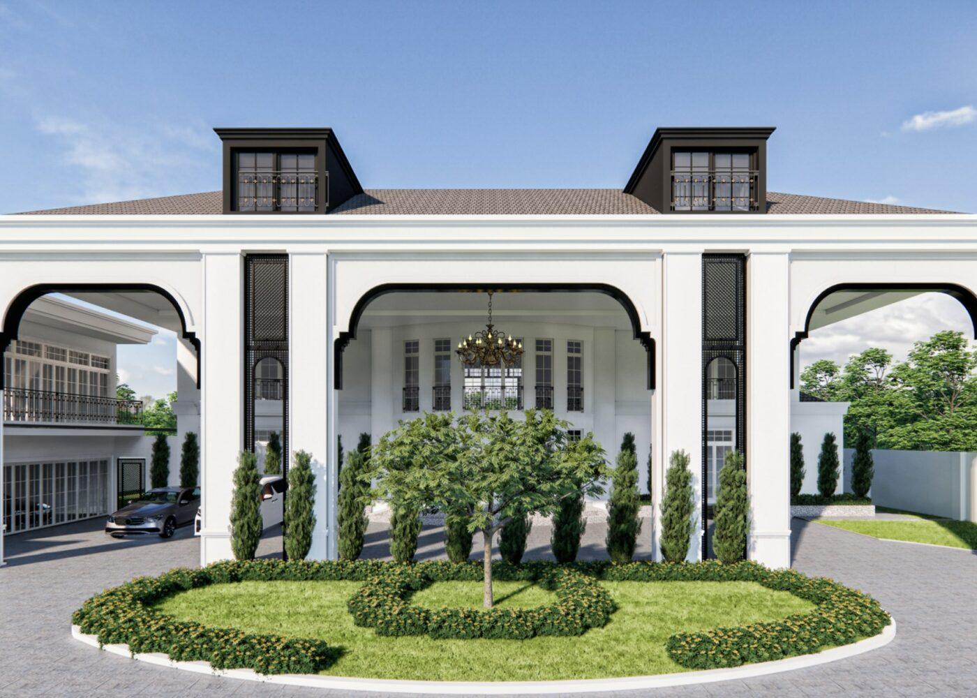 Exterior of Puan Anis Bungalow - Interior Design by IDW