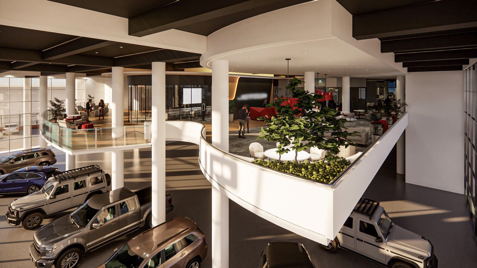 Interior at the Glenmarie Office fit-out