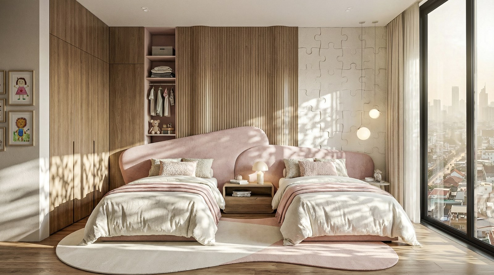 Second bedroom at Embassy Juhu Tower 3